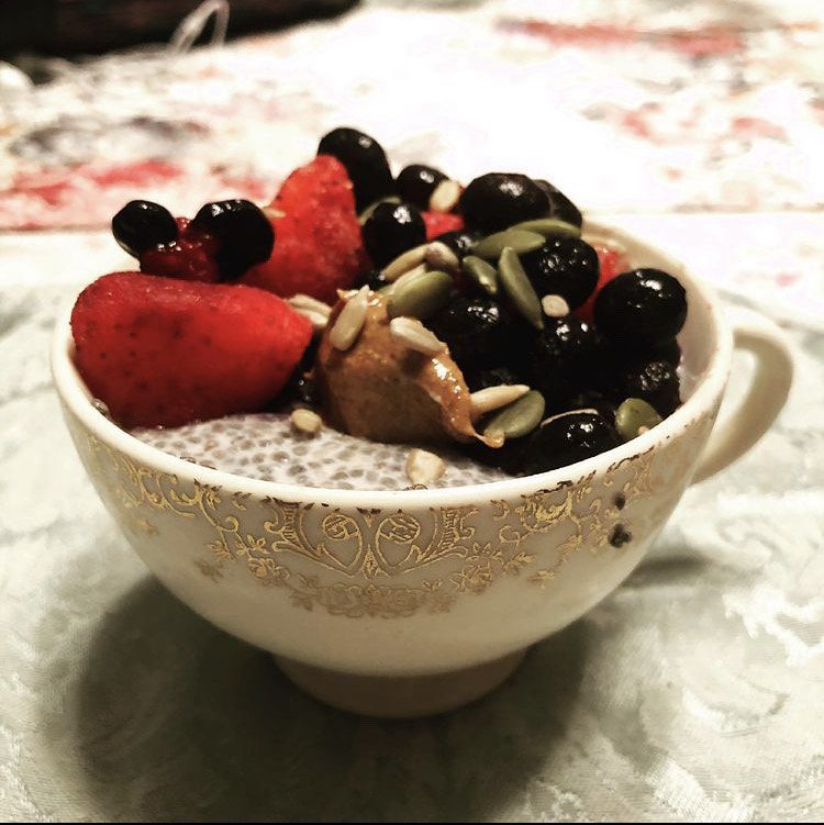 A little cup of chia