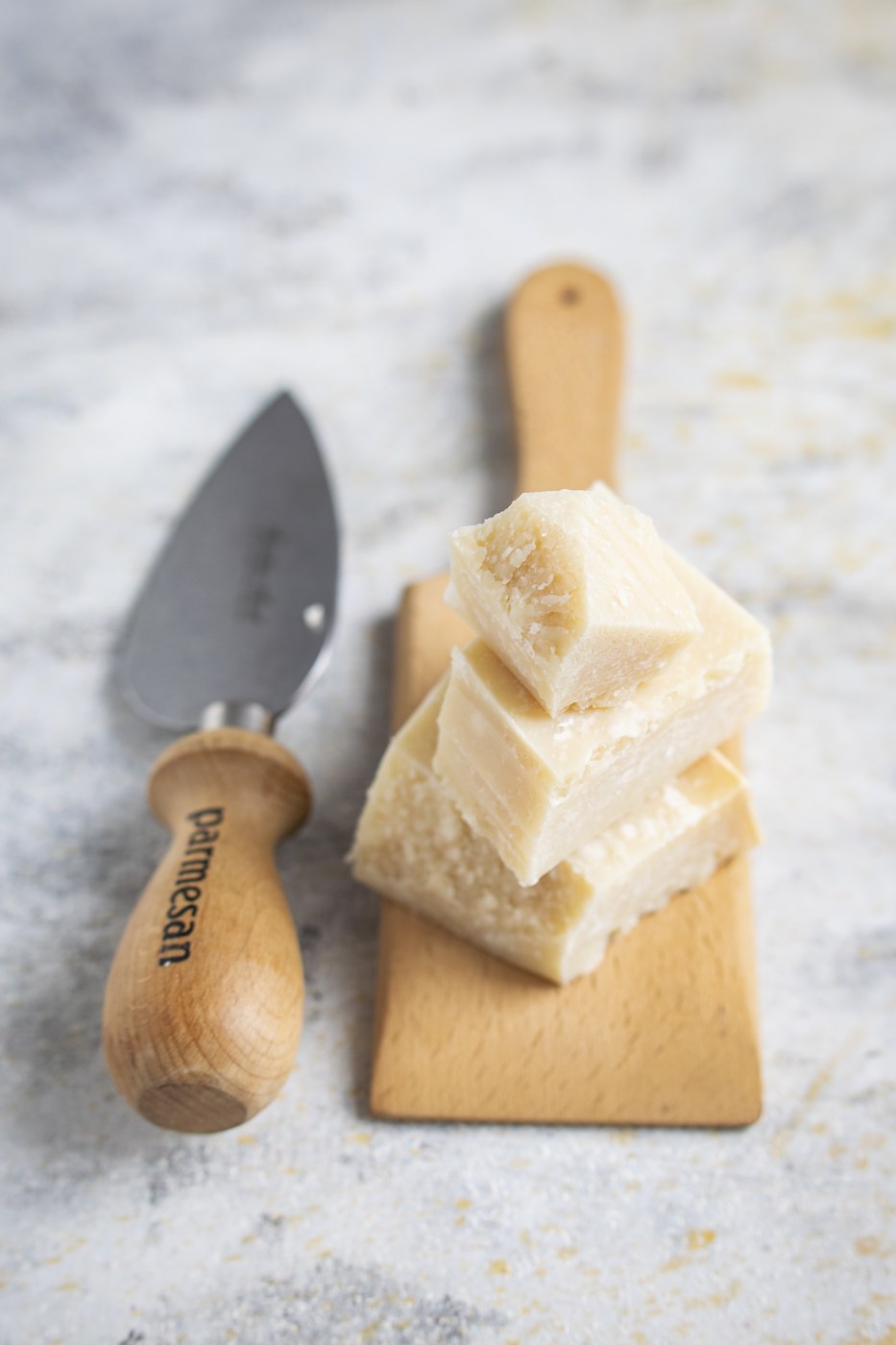 Parmesan, up close
